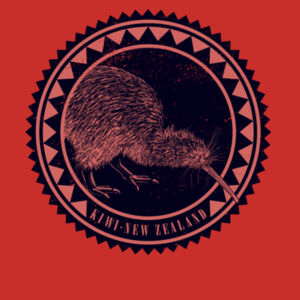 Iconic Kiwi T-shirt  - Mens Block T shirt Design
