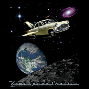  Kiwi Space Shuttle - Kids Youth T shirt Design