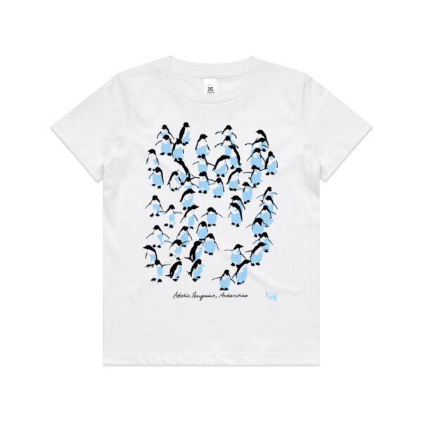 Adelie Penguins Antarctica - Kids Youth T shirt Thumbnail