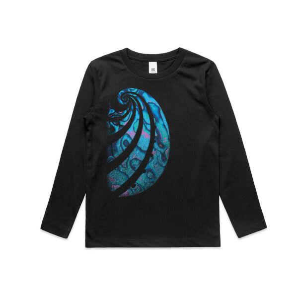 Paua Pacific - Kids Longsleeve Tee Thumbnail