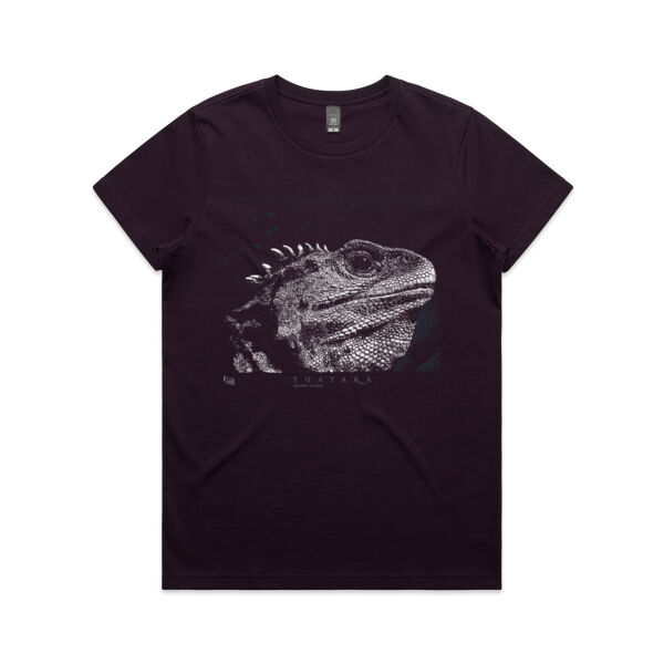 Tuatara t-shirt - Womens Maple Tee Thumbnail