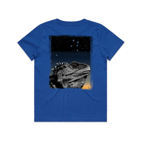 Tuatara Under The Stars - Kids Youth T shirt Thumbnail