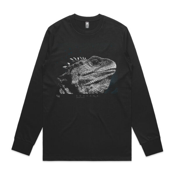 Tuatara t-shirt - Mens Classic Long Sleeved Tee Thumbnail