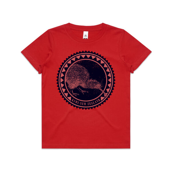 Iconic Kiwi t-shirt - Kids Youth T shirt Thumbnail
