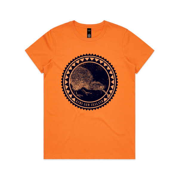 Iconic Kiwi t-shirt - Womens Maple Tee Thumbnail