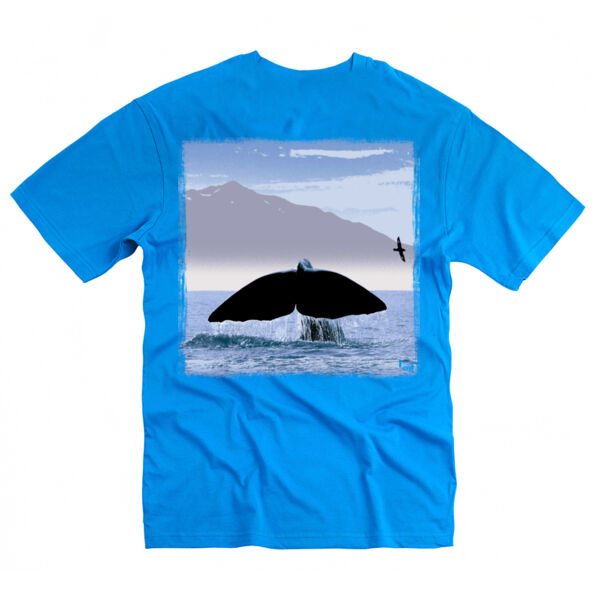 Whale tail Kaikoura - Mens Classic Tee Thumbnail