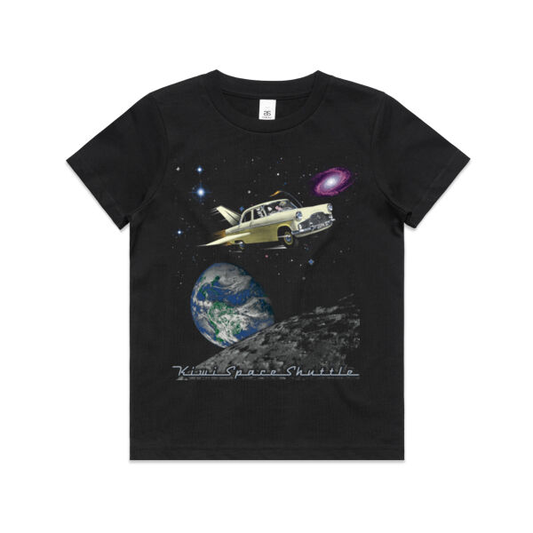  Kiwi Space Shuttle - Kids Youth T shirt Thumbnail
